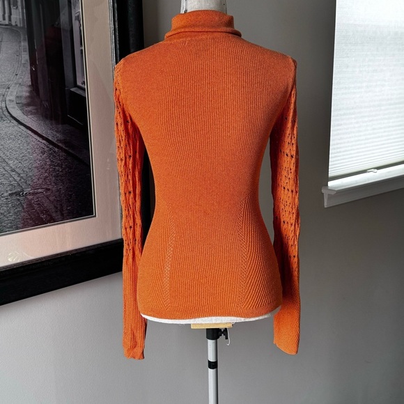 ARDEN B. Unique Stretchy Metallic Turtleneck  - Size Small - Picture 12 of 12